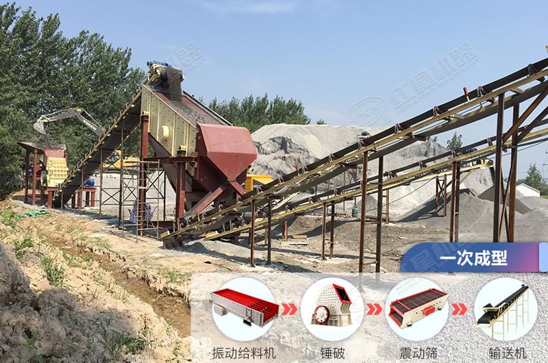 十幾萬(wàn)一條破碎生產(chǎn)線(xiàn)