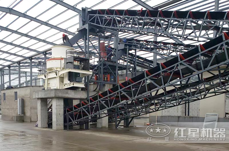 HVI制砂機(jī)作業(yè)現(xiàn)場 HVI制砂機(jī)作業(yè)現(xiàn)場