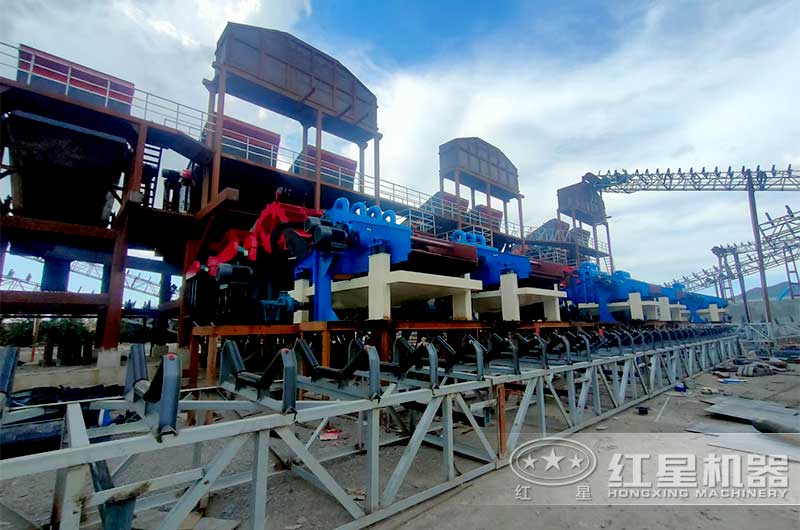 日產(chǎn)5萬(wàn)噸大型砂石生產(chǎn)線洗沙現(xiàn)場(chǎng) 日產(chǎn)5萬(wàn)噸大型砂石生產(chǎn)線洗沙現(xiàn)場(chǎng)