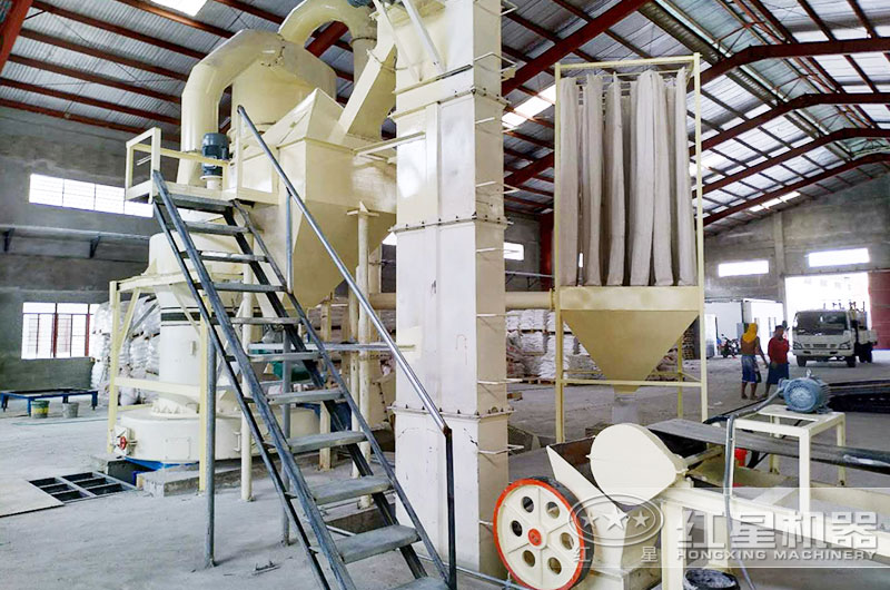 磨粉用戶生產(chǎn)現(xiàn)場，能夠滿足多種規(guī)格磨粉使用