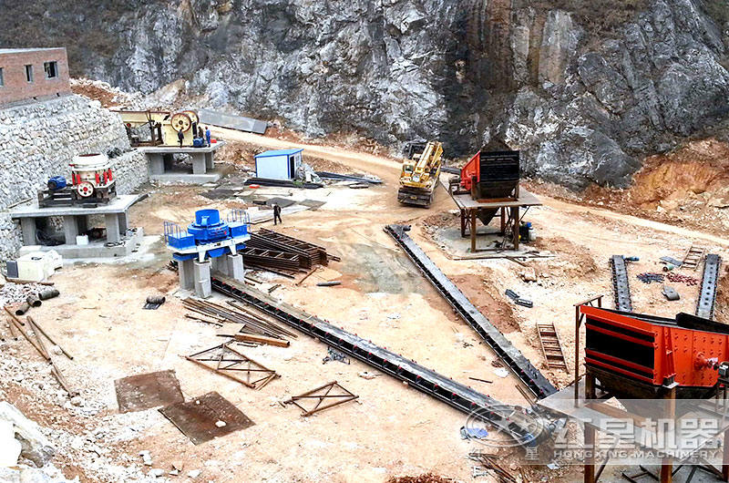 砂廠(chǎng)安裝實(shí)拍